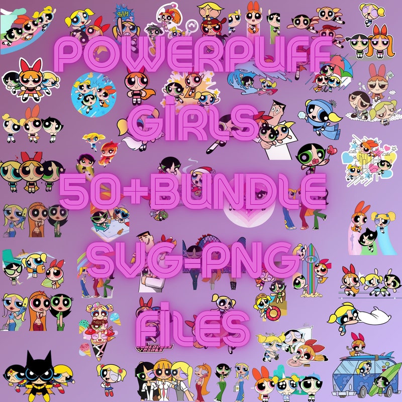 Powerpuff Girls Cake Topper Etsy