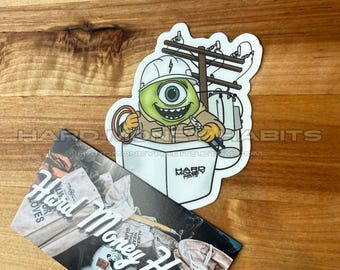 Mike in the Bucket Sticker | Weatherproof Vinyl Decal