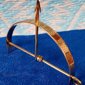 Ochosi Ofa akofa Yoruba Bow Arrow Ode Inle Logun Ede laro Ogun Oshosi Osoosi Hunter orisha tool herramienta Osun ilde 9&quot;x6&quot; odede odde Inle