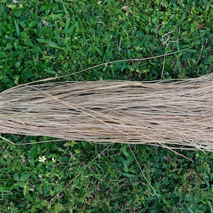 Mariwo Sacred Palm Leaf Curtain Orisha Ritual Adornment Ogun, Shango, Yemaya, Aganyu  Lucumi Santería, Yoruba, Candomblé, Palo maribo raffia