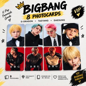 G Dragon Photocard - Etsy