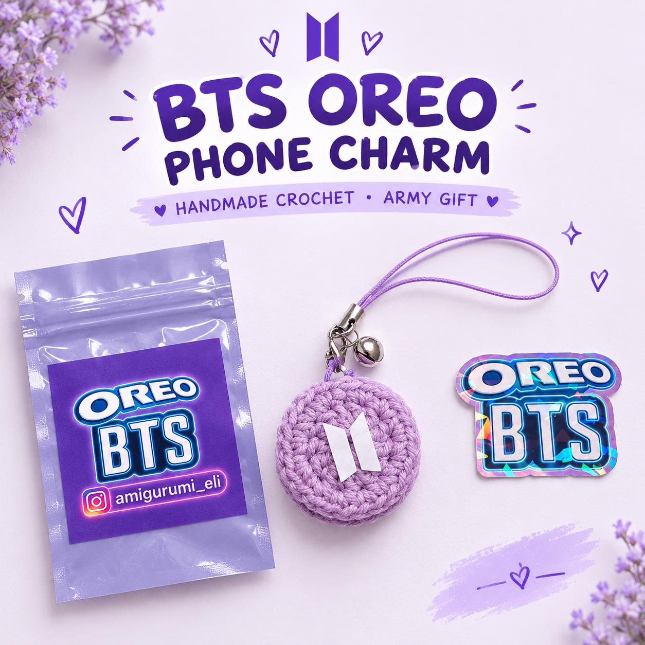 Oreo Cookie Bts Keychain - Etsy