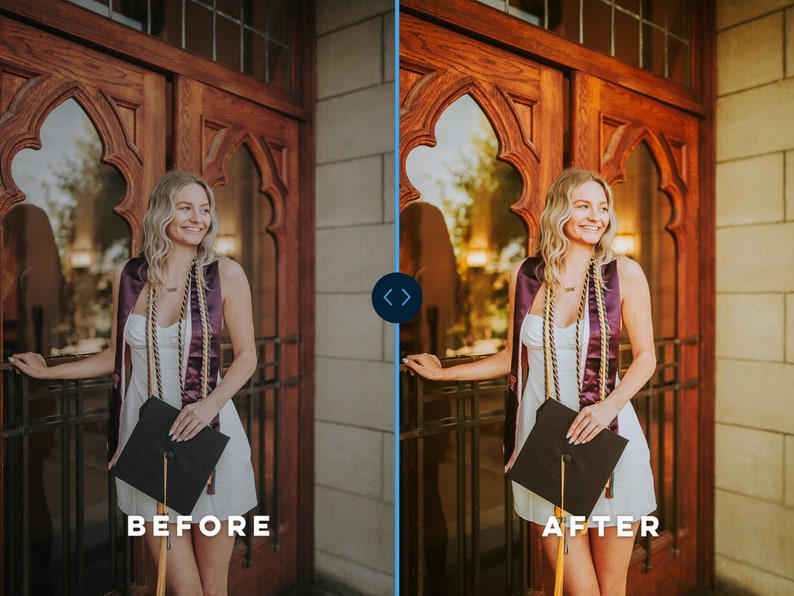 Treasure your graduation day memories forever. Preserve every moment with our specialized presets.