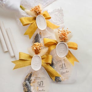 Epoxy magnet keepsake for fabulous birthday milestone parties