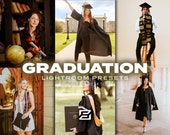 20 Graduation Lightroom Presets, Graduation Presets, Mobile Presets, Desktop Presets, Portrait presets, Pictorial Presets, School Presets