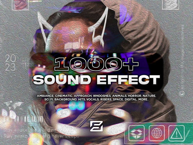 Sound Effects Package Ultimate 1000+ Professional Sound Effects Mega Pack for Video Film ...