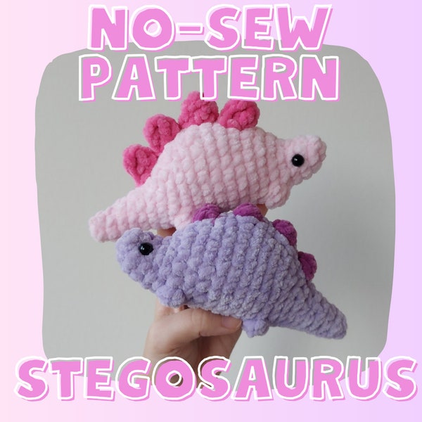 PATTERN: No-sew Stegosaurus