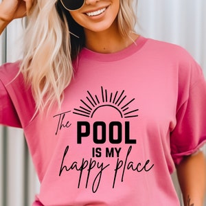 Sunkissed svg Pool svg Der Pool ist mein glücklicher Platz svg