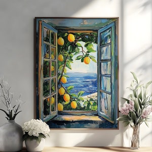 Open Window Poster, Henri Matisse Print, Lemon Tree Wall art Henri Matisse Poster, Henri Matisse Wall Decor, Henri Matisse Housewarming Gift