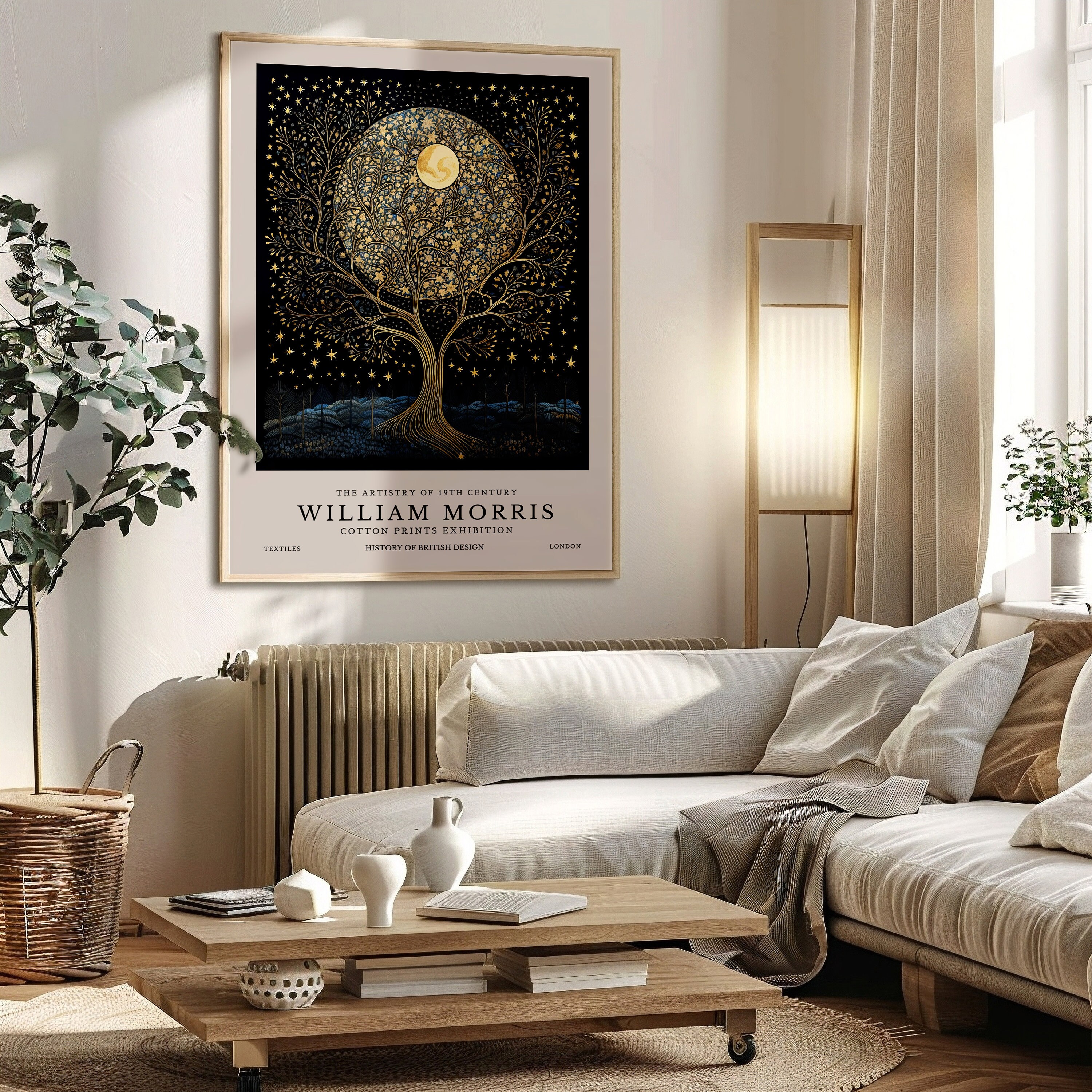 William Morris Print Tree of Life, William Morris Poster, William ...