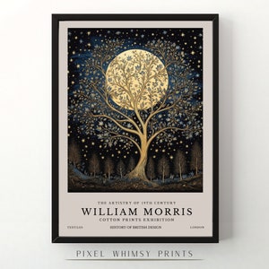 William Morris Art Print Exhibition Art Poster Morris Wall