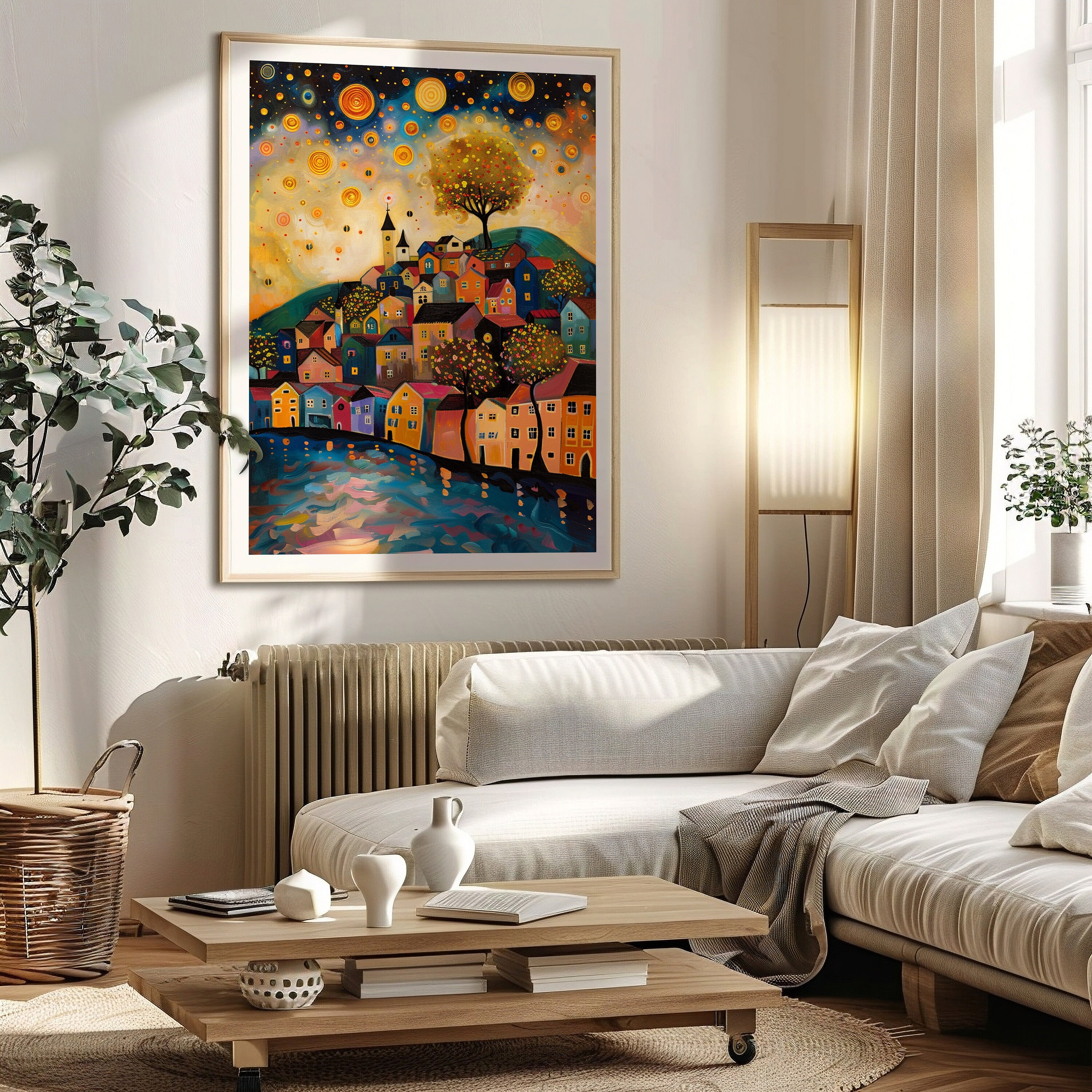 Gouden Lippen Canvas Schilderij | Trendex Global