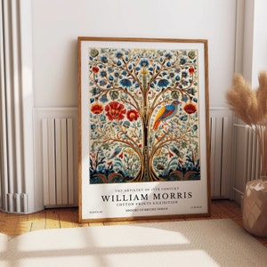 William Morris Tree of Life Print, William Morris Poster, William ...