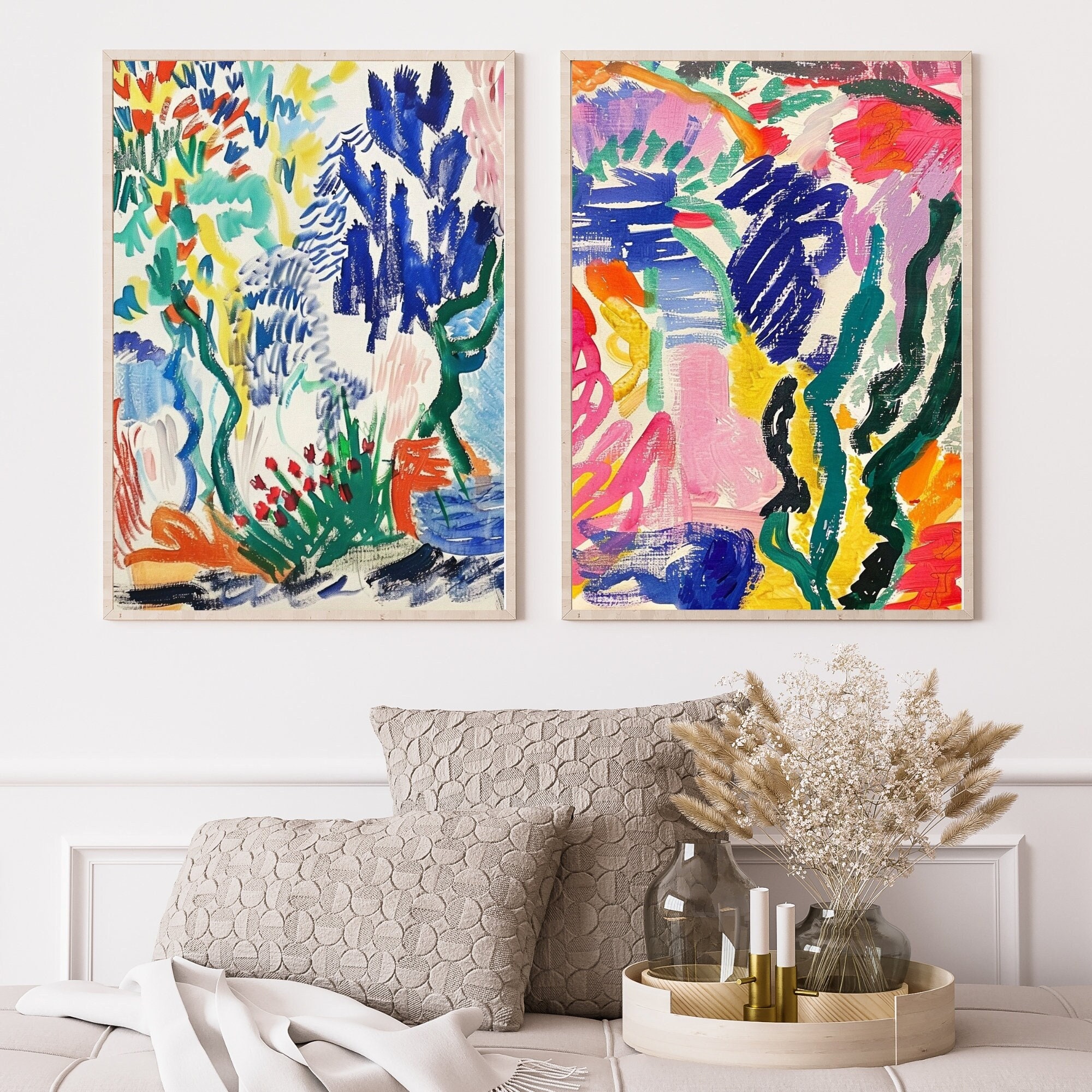 アンリ マティス プリント 2 枚セット、マティス ポスター、マティス