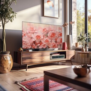 Valentine's Day Samsung Frame TV Art, Valentine Rose Frame TV Art ...