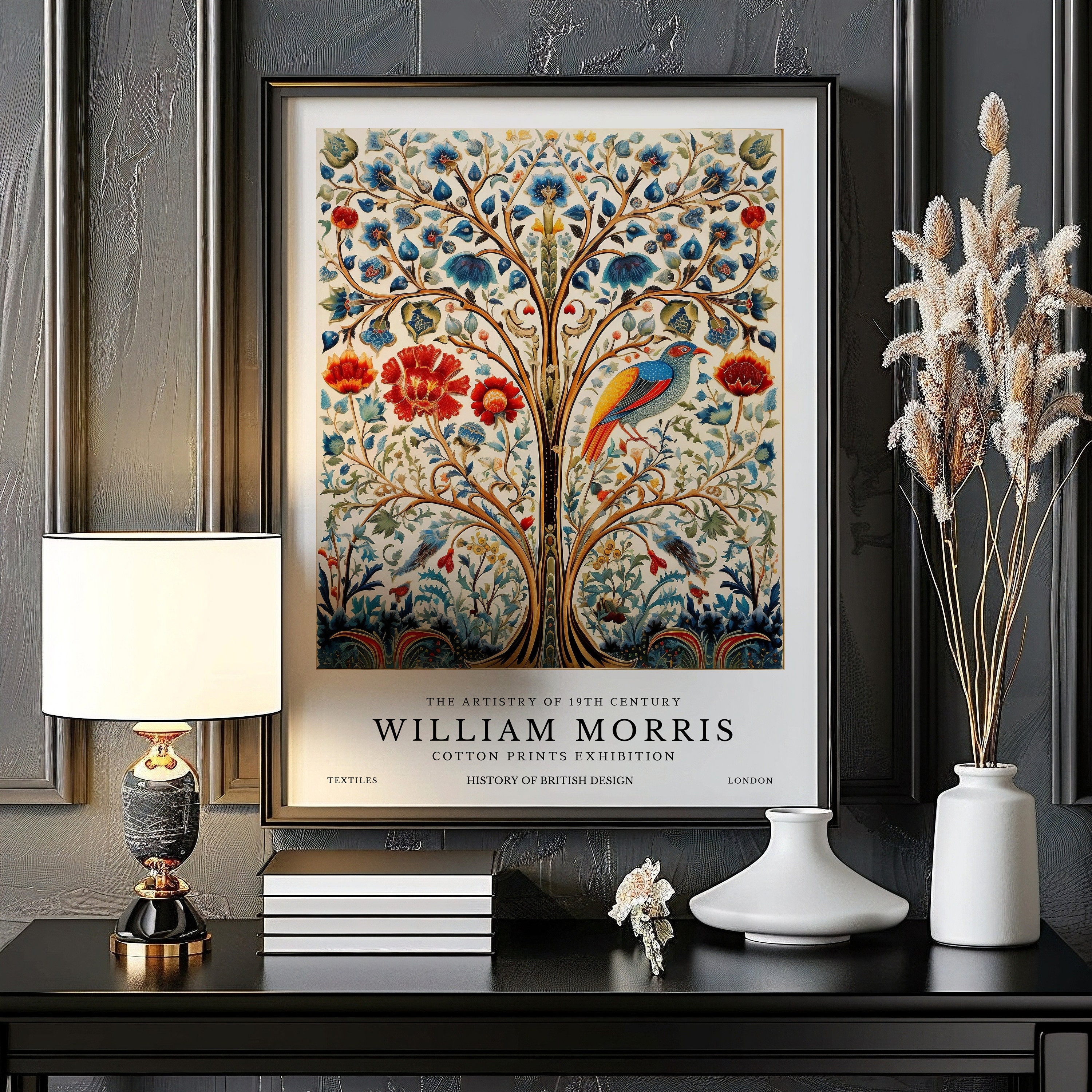 William Morris Tree of Life Print, William Morris Poster, William ...