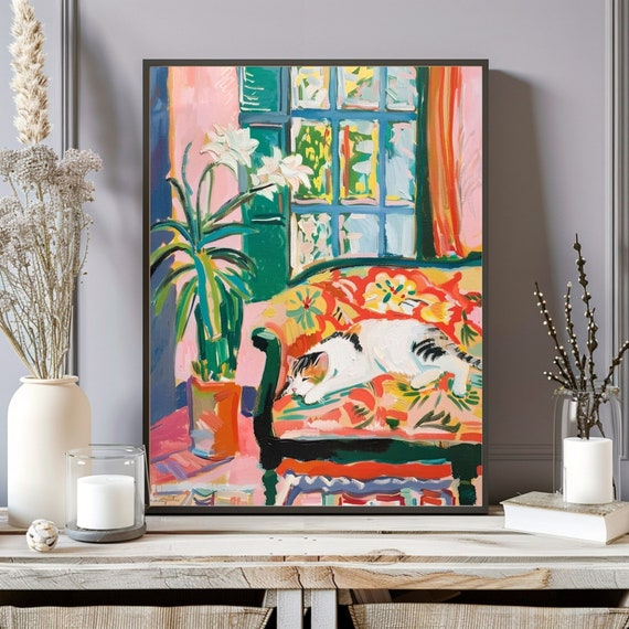 Henri Matisse Print, Matisse Poster, Gallery Wall Art, Livingroom