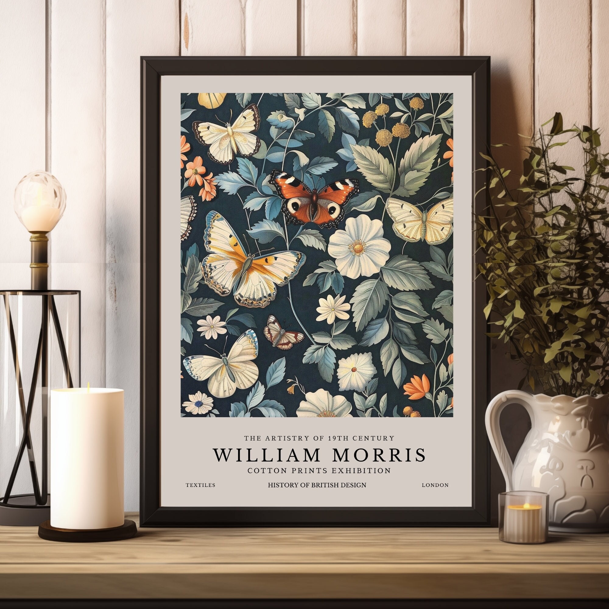 ウィリアム・モリス版画、ウィリアム・モリス版画展、ウィリアム