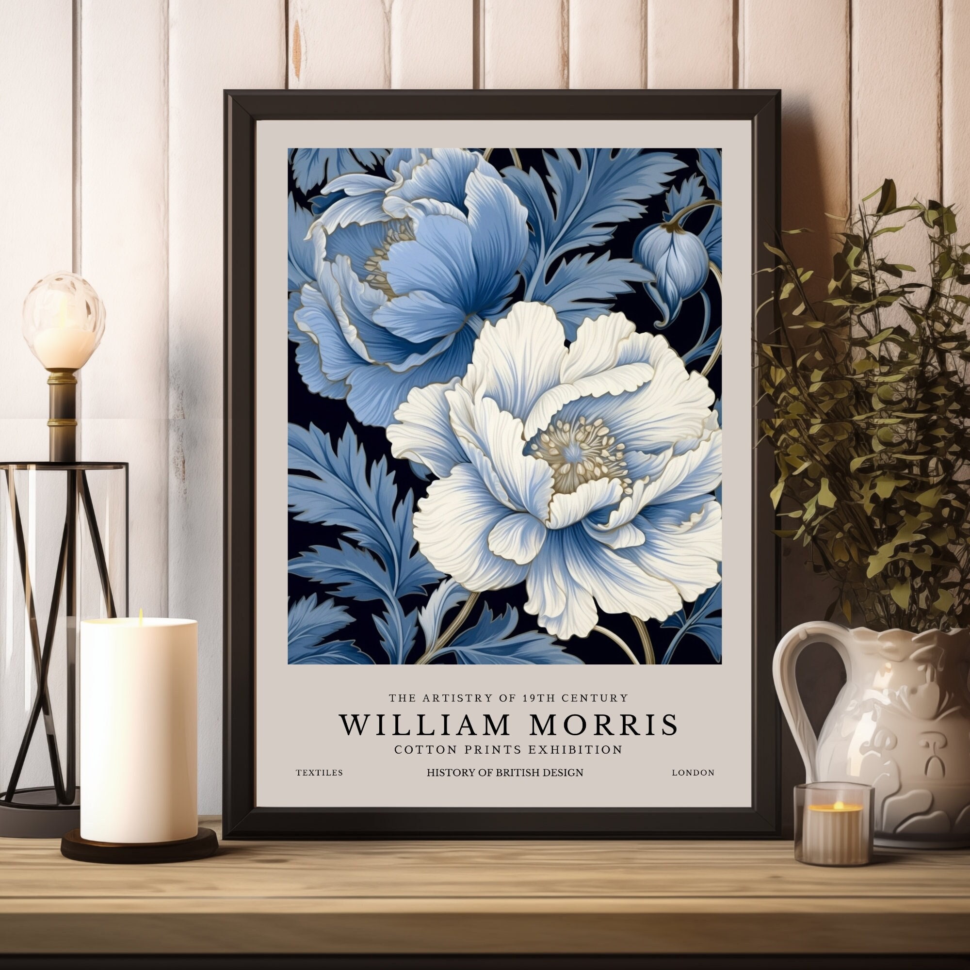 William Morris Prints, William Morris Exhibition Print, William