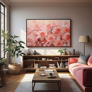 Valentine's Day Samsung Frame TV Art, Valentine Rose Frame TV Art ...