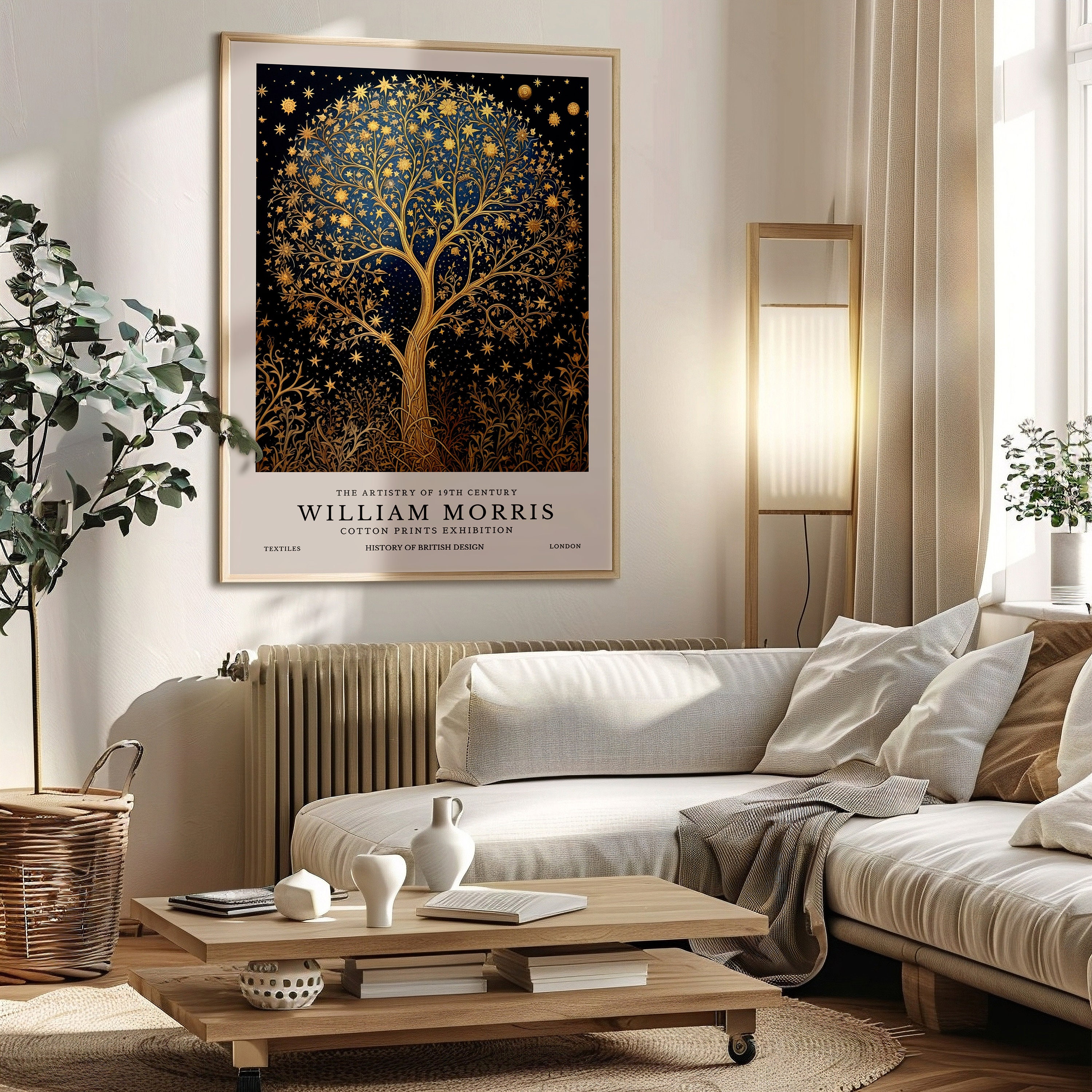 William Morris Print Tree of Life, William Morris Poster, William ...