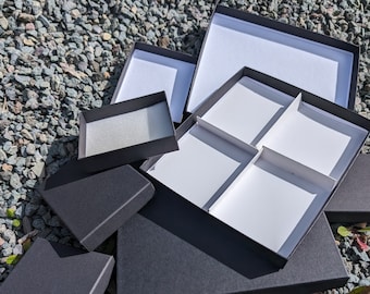 Black Card Luxury Jewelry Gift Box: Elegant Packaging