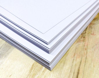 140gsm Smooth White Double Sided Thick Paper A2 A3 A4 A5 A6 White Paper Printer Copier Sheets Crafts Photocopy Stationery Office Printing