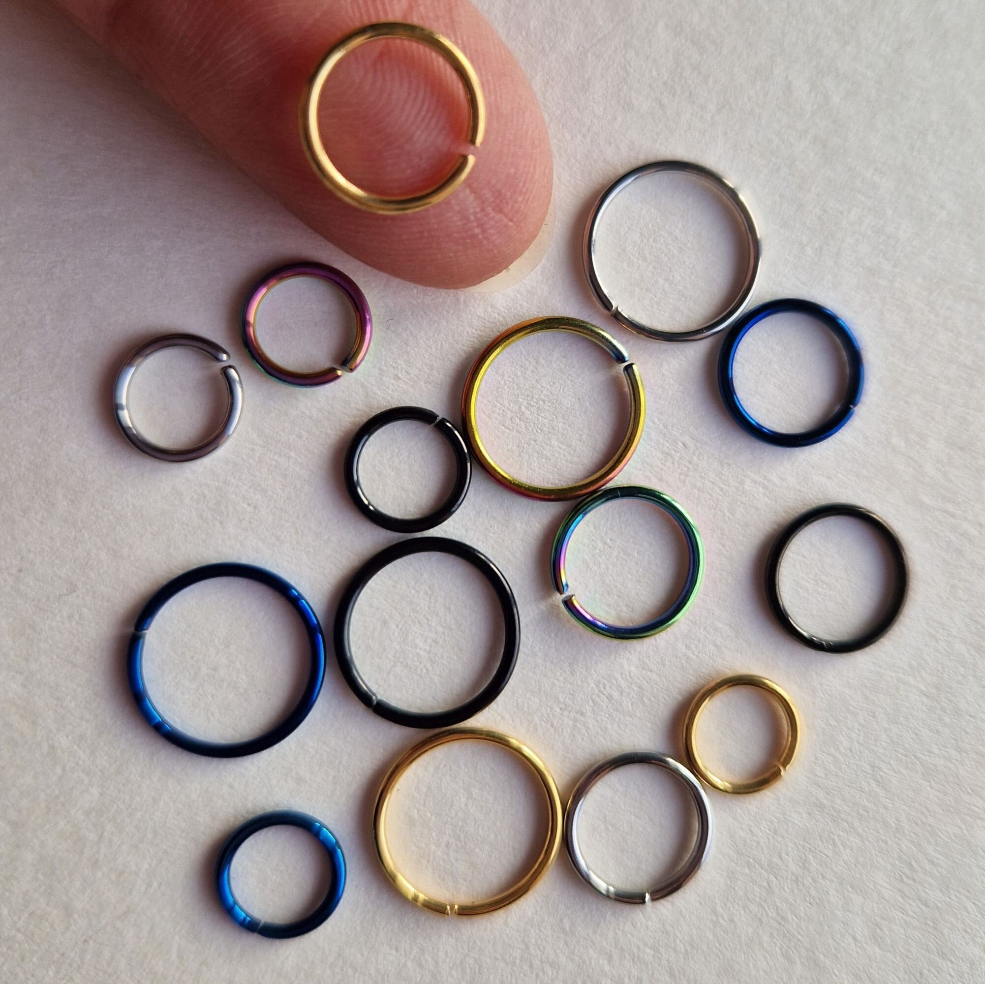 9.5 mm nose hoop sale