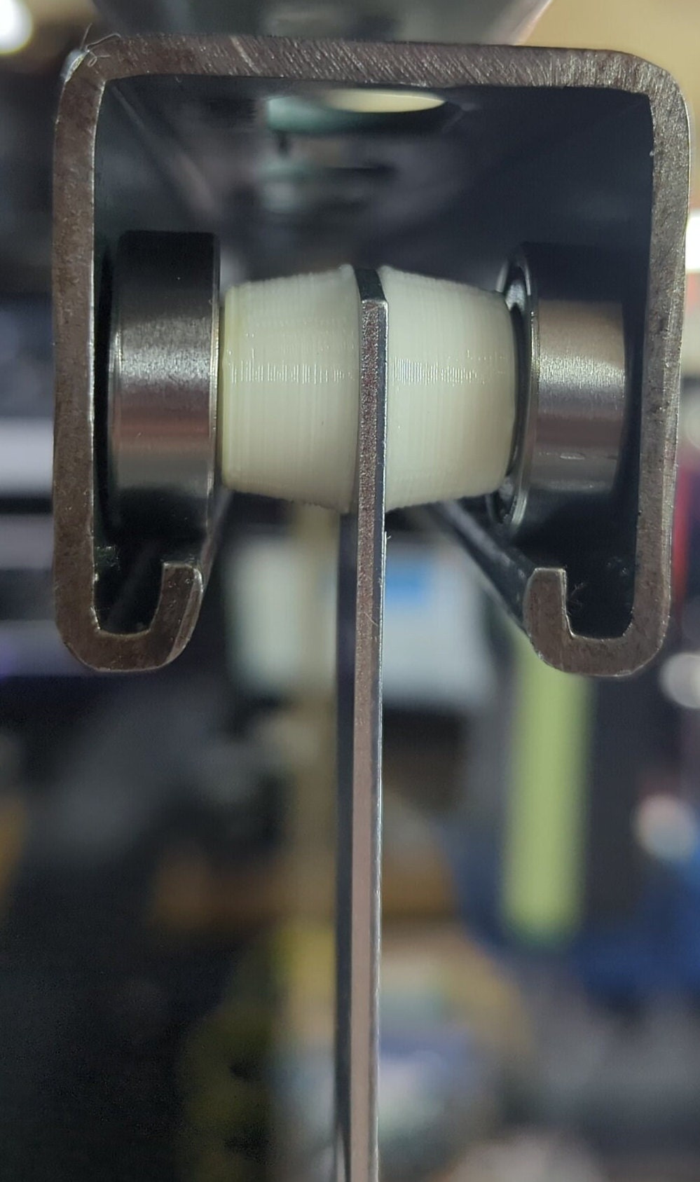 ONKRON Set Di 4 Ruote Universale Per Carrello Porta TV Mobile Nero