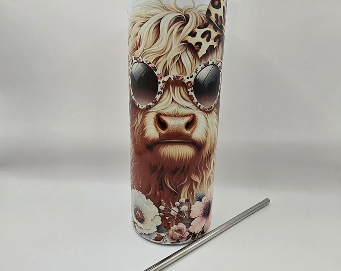 20oz Cow Tumbler
