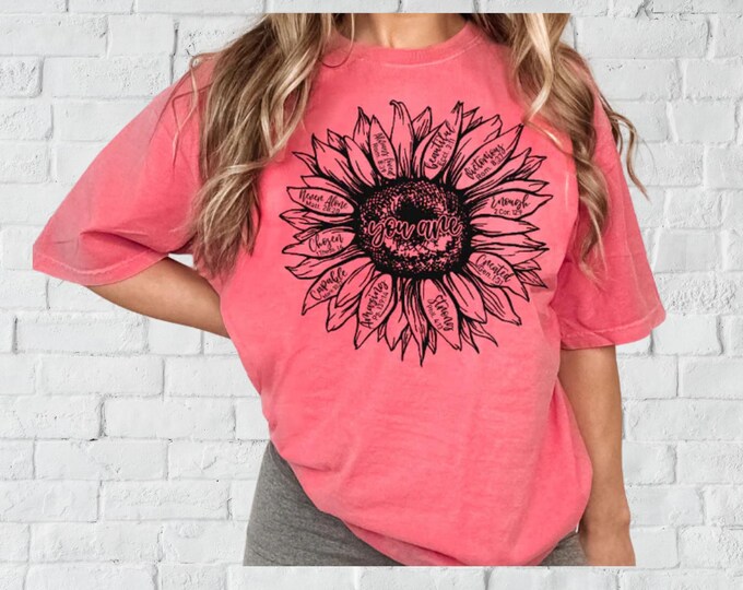You Are... Sunflower Shirt