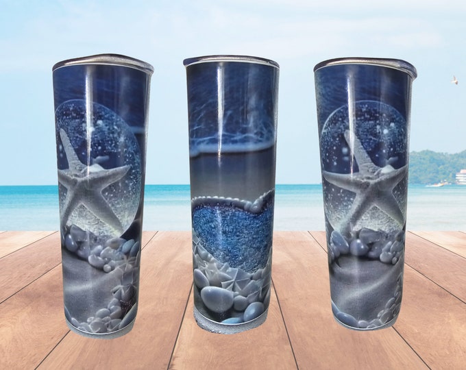 20oz Beach Tumbler