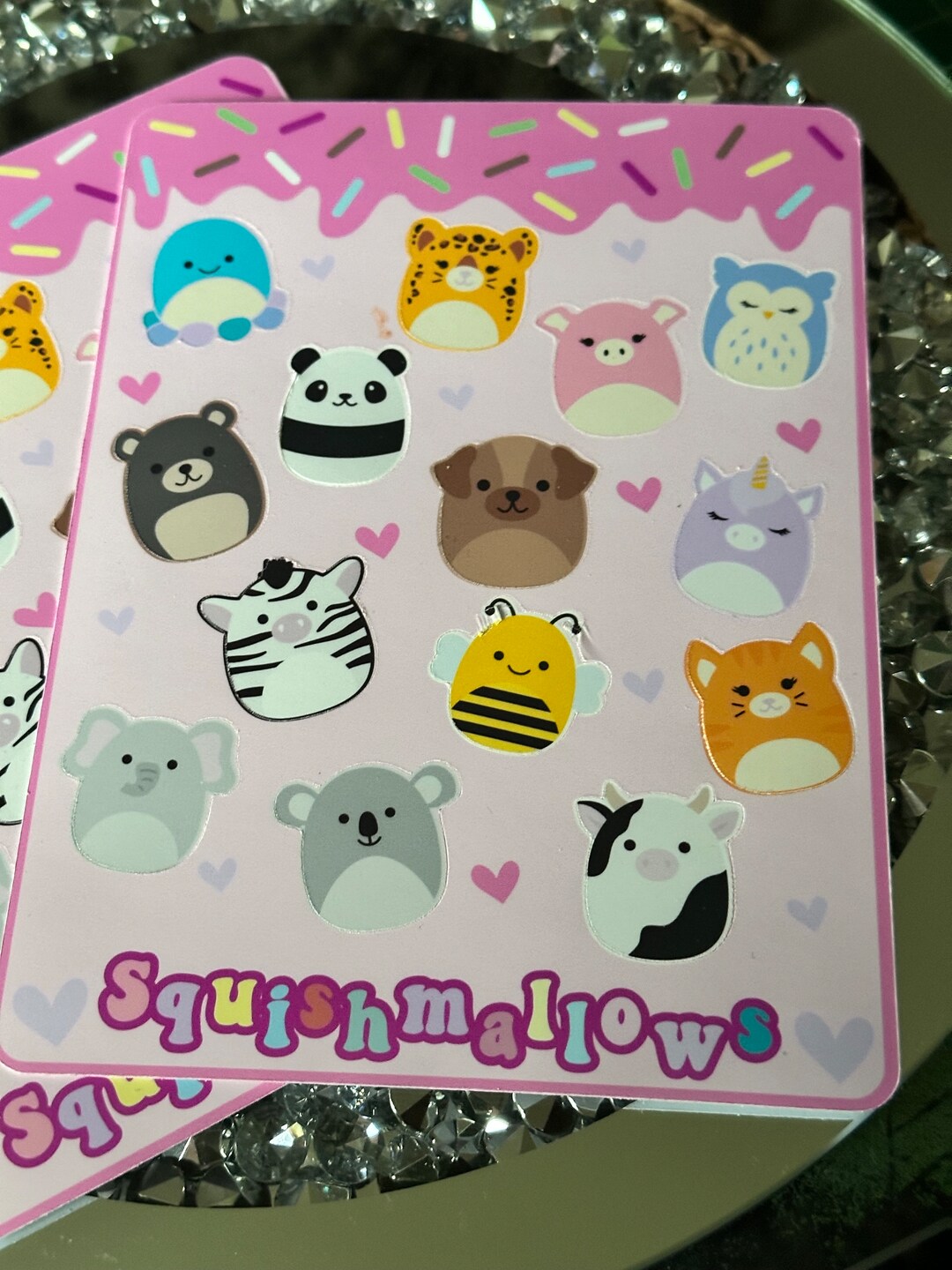 Squishmallows Sticker Sheets | Custom Stickers | Personalised Unique ...