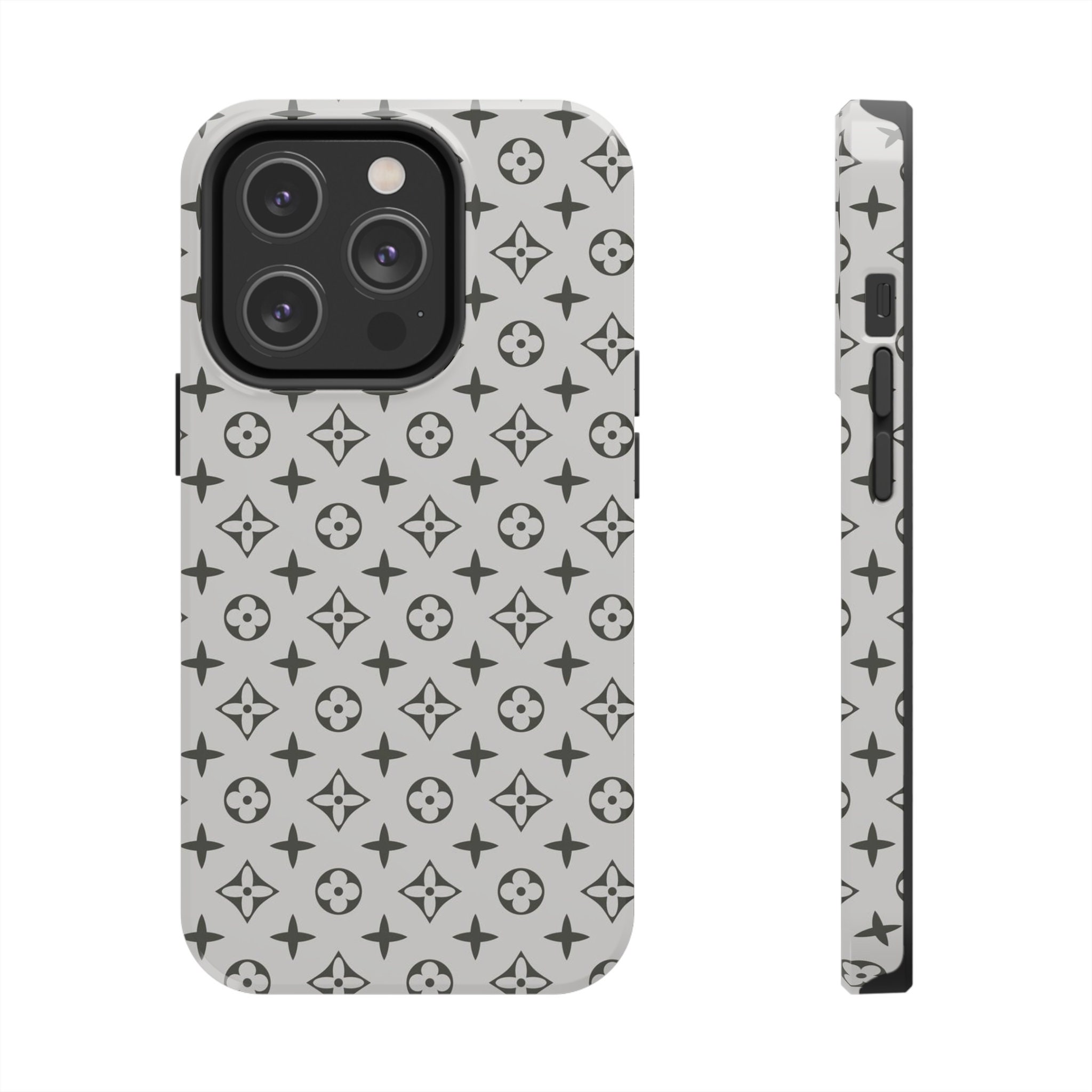 $26.65 Classic Lattice LV Leather Back Case For iPhone 11