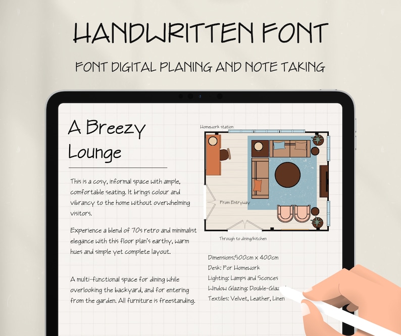 Architectural Signature Font TTF OTF | Handwritten Lettering for Canva ...