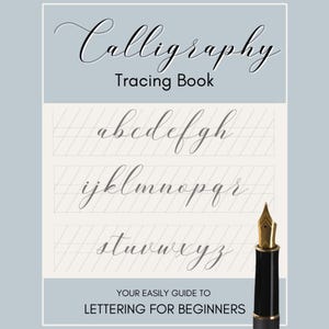 Feuilles d'exercices pour la calligraphie, Feuilles d'exercices pour la calligraphie, Feuilles d'exercices pour l'écriture cursive, Alphabet cursif pour l'écriture manuscrite, Traçage cursif