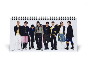 Calendrier de bureau 2026 Stray Kids, cadeau fan de Kpop, calendrier Kpop, produits dérivés Stray Kids, décoration de bureau Kpop, agenda de calendrier