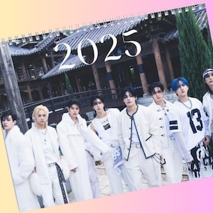 SKZ Wandkalender 2025: Kpop Stay Geschenk, SKZOO Merchandise