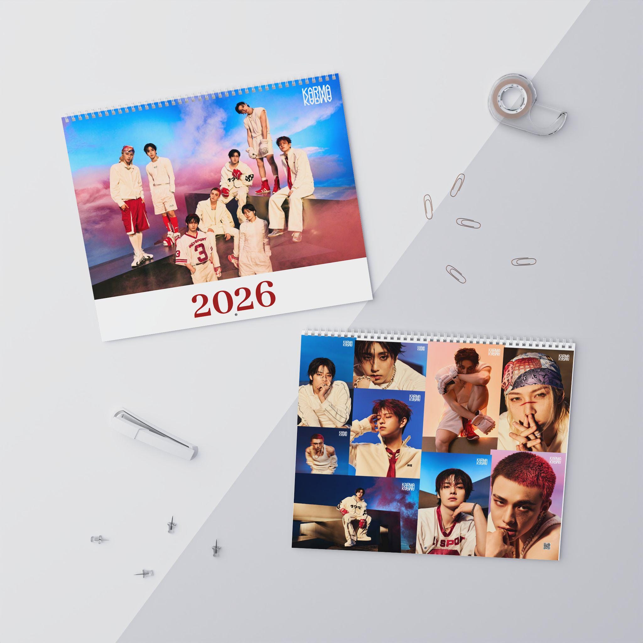 Discover 2026 Stray Kids Wall Calendar Kpop Fan Gift