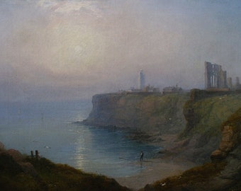 King Edward’s Bay Tynemouth – Art Print Unframed