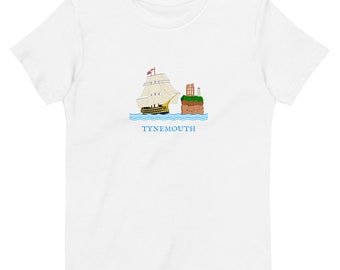 Tynemouth Tall Ship T-Shirt – Kids