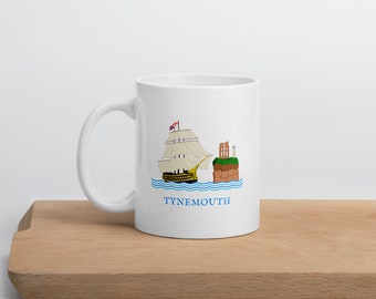 Tynemouth Tall Ship Mug