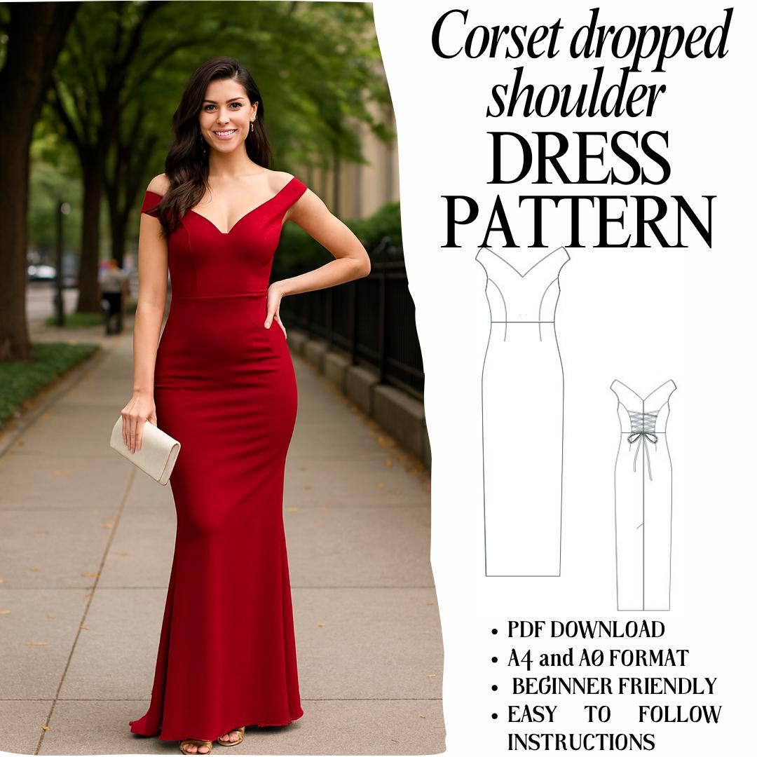 chinese dress ladies Embellished u back button closure 3 4 sleeve dress with lace underlayer main image 0