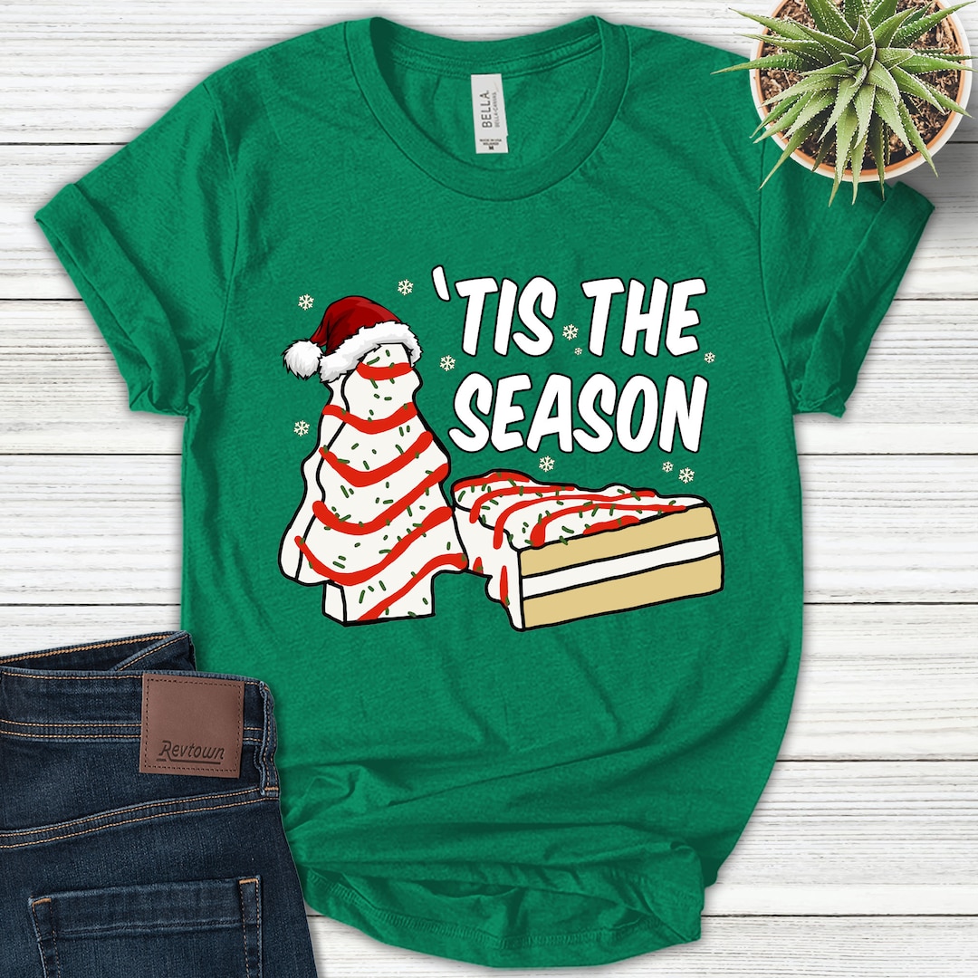 Christmas Tree Cake Little Debbie Christmas Tree Cake Shirt Etsy