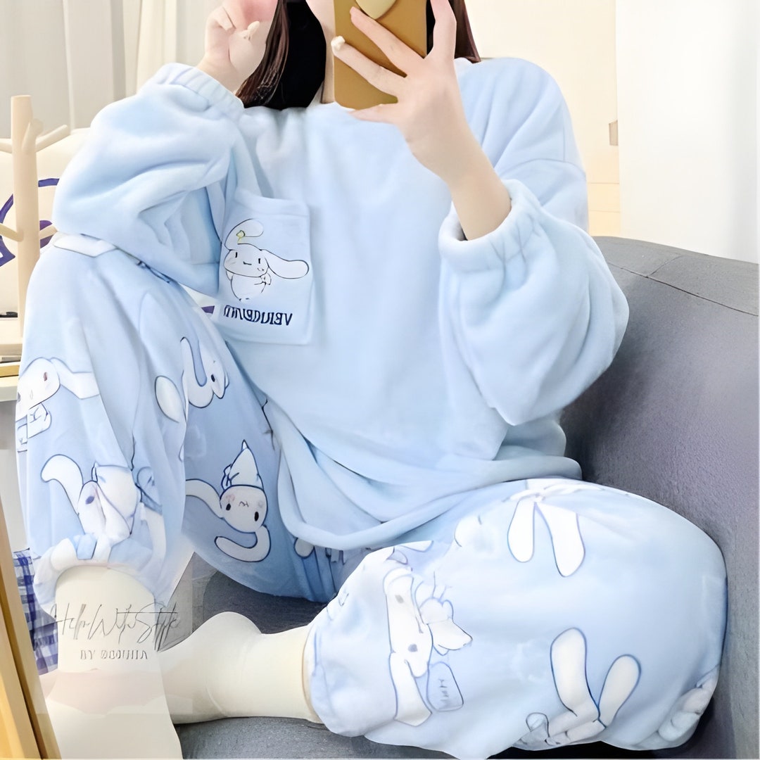 Cinnamoroll Pajama Set Cute Pajama Set Gifts for Her Etsy