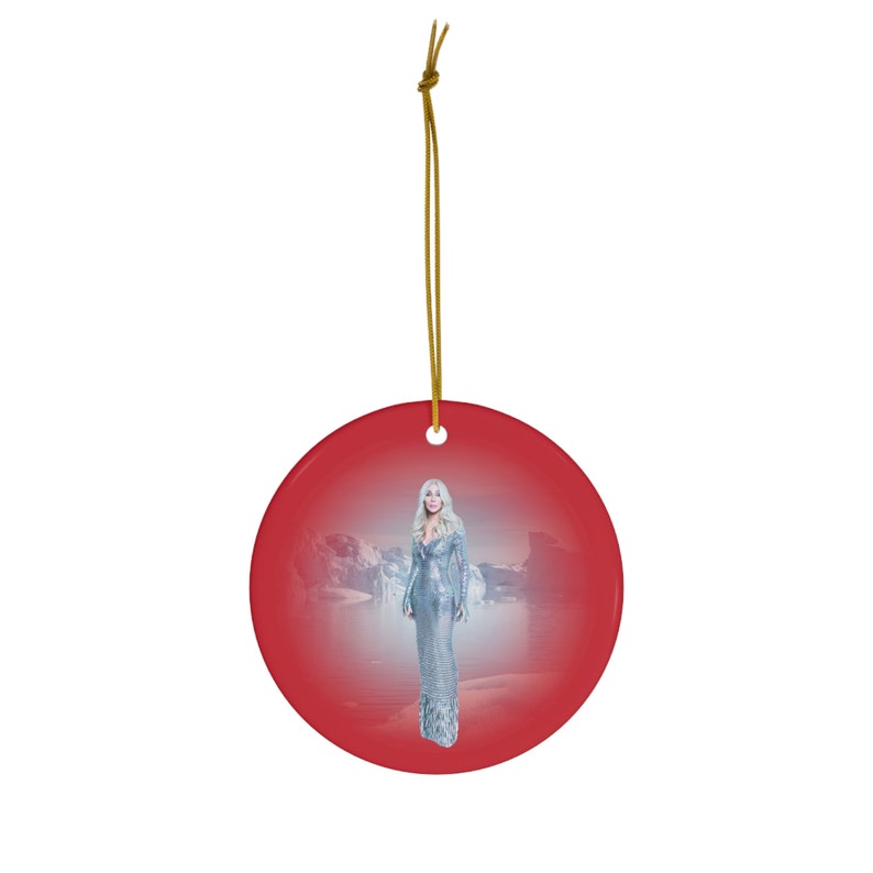 Cher Christmas Ornament 