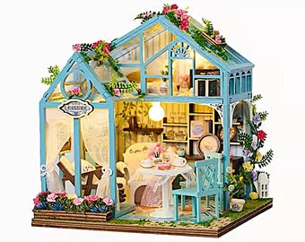 DIY ミニチュア ドールハウス キット インプレッション ハワイ || 1:24