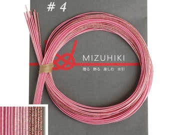 Japanese Mizuhiki cord mix Colors Kit,Back to school gift, DIY Mizuhiki kit with instructions, Adult crafting kit, Friends gifts