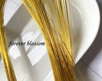 Silver, gold Mizuhiki cords, 10 strands, Japanese paper cords for Plum, Awaji, Turtle knots, Japanese traditional art, gift wrapping