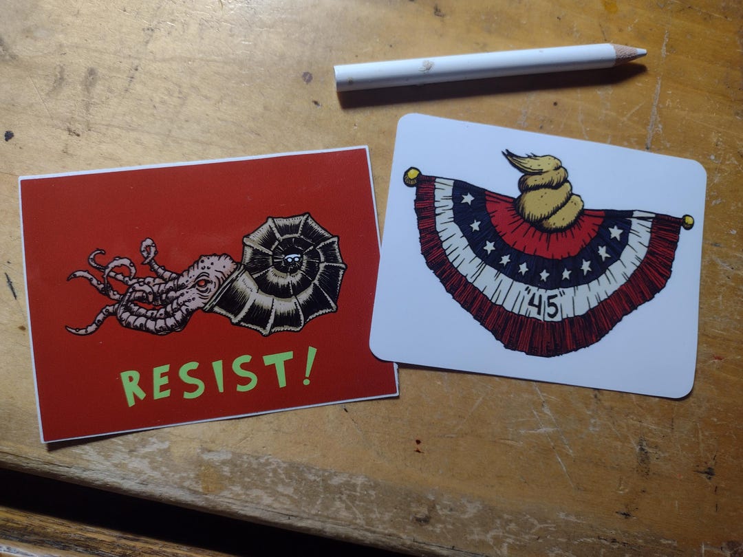 Resistance Sticker Bundle - Etsy